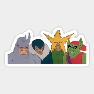 Me and the Boys meme Sticker